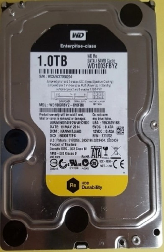Western Digital WD1003FBYZ 1TB, SATA 3,5"