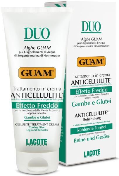 GUAM DUO Fangocrema kühlende Formel für Beine und Gesäß 200ml (265)